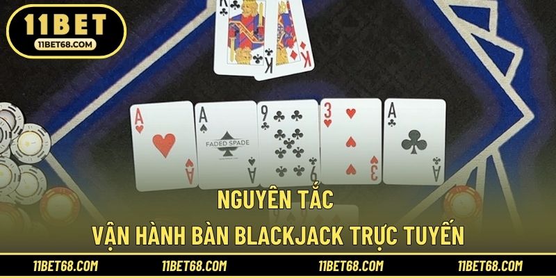 Nguyên tắc vận hành bàn Blackjack trực tuyến